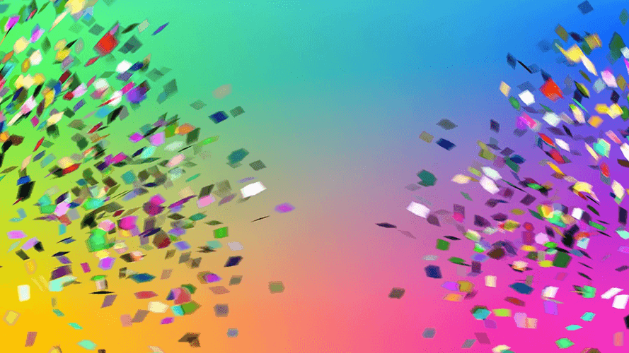 Rainbow Confetti