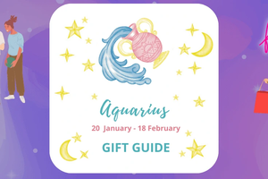 Aquarius Gift Guide banner