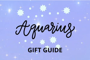 blog banner for aquarius gift guide