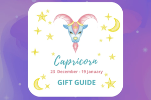 Blog banner Capricorn Gift Guide