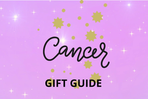 Cancerian gift guide blog banner