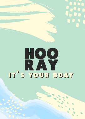 His Birthday - Hoo Ray