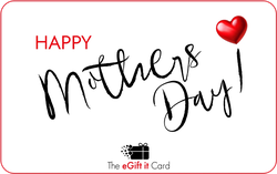 eGifti it Happy Mother's Day gift card - gift of choice