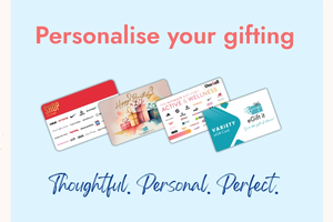 Personalise your gifting blog banner