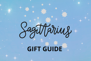 banner for Sagittarius gift guide banner
