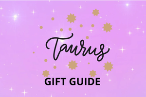 blog banner for Taurus gift giving