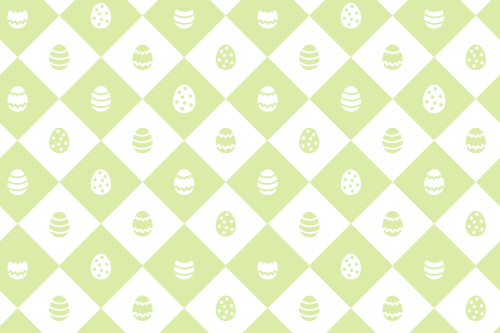 Easter - Green White Eggs
