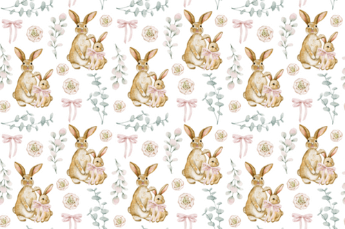 Easter - whimsical rabbits