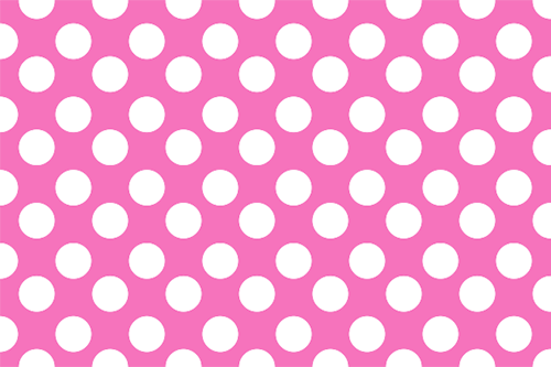 Pink white dots