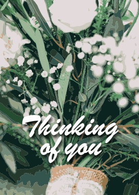 Thinking - Thinking of you flowers