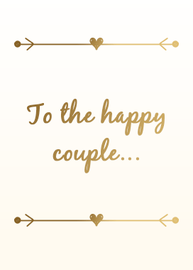 WeddingEngage - To the happy couple