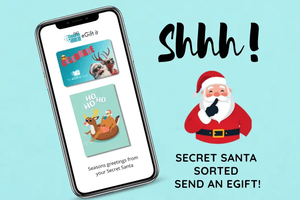 blog banner for Secret Santa blog