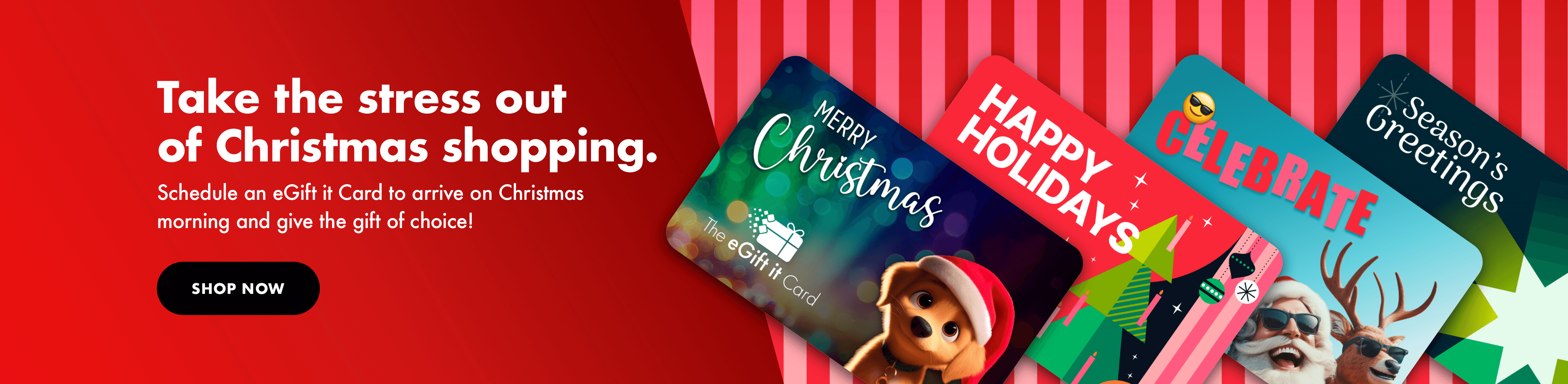 eGift it Christmas Variety digital gift cards - gifts of choice for everyone