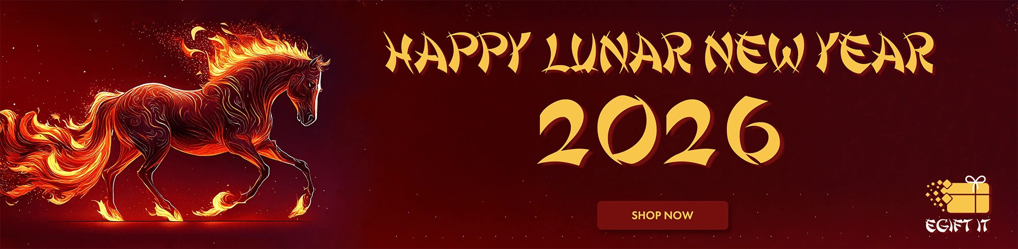 Gift Cards for Lunar New Year of the Horse