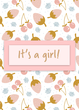 NewBaby - It's a girl