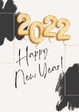 New Year - 2021 balloons